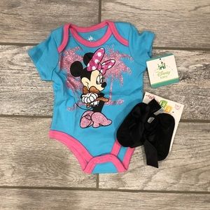 Minnie mouse onesie